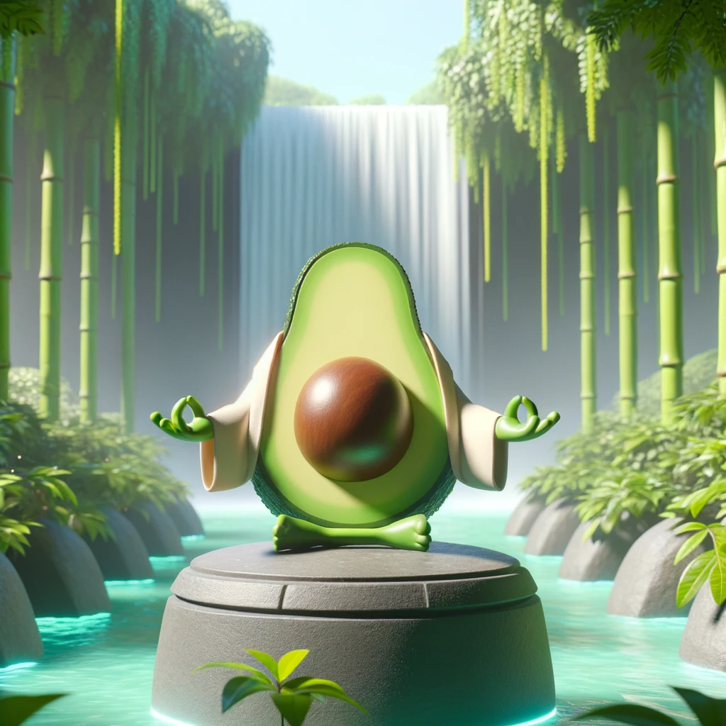 avocado jedi meditation